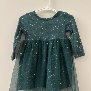 Hanna Andersson shimmer tulle holiday dress